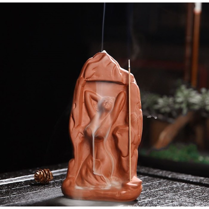 Подставка для благовоний «Девушка в скале» 17×10 см - Фото 1