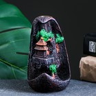 Подставка для благовоний TAKE IT EASY «Деревенька в горах», набор благовоний конусы, стелющийся дым, 11×7×12 см - Фото 3