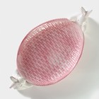 Блюдо сервировочное Доляна «Зайка», 30×16,5×10 см, цвет розовый - фото 6678462