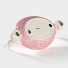 Блюдо сервировочное Доляна «Зайка», 30×16.5×10 см, розовый - Фото 5