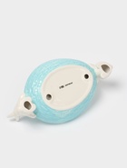 Блюдо сервировочное Доляна «Зайка», 30×16.5×10 см, доломит, голубой - Фото 3