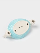 Блюдо сервировочное Доляна «Зайка», 30×16.5×10 см, доломит, голубой - Фото 5