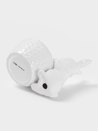 Конфетница Доляна «Зайка», 500 мл, 18.5×13.3×16.5 см, доломит, белая - Фото 4