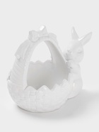 Конфетница Доляна «Зайка», 450 мл, 20×13×16.3 см, доломит, белая - Фото 3