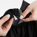 Пеньюар парикмахерский «Жизнь», чёрный - Фото 5