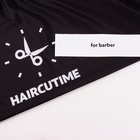 Пеньюар парикмахерский «#HAIRСUTIME», цвет чёрный 7656591 - фото 13866481