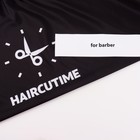 Пеньюар парикмахерский «#HAIRСUTIME», цвет чёрный - Фото 8