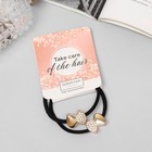 Резинки для волос «Лиора», набор 2 шт., бантик - Фото 1