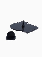 Значок «Кот», на книгах, цветной в чёрном металле - Фото 5