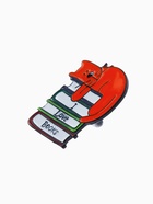 Значок «Кот» на книгах, цветной в чёрном металле - Фото 5