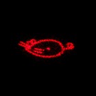Лазерная указка, 5 видов луча, 3 LR44, красный луч, 6.8 х 1.3 см - фото 6678770