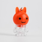 Фонарик брелок для ключей на кольце «Заяц», 3×AG3, МИКС - Фото 2