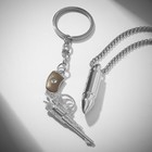 Набор 2 предмета: кулон, брелок «Револьвер», цвет серебро, 70 см - Фото 3