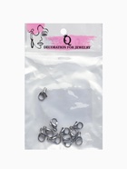 Замок карабин, 10 шт. 12×7 мм, цвет серебро - Фото 5