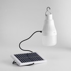 Фонарь кемпинговый аккумуляторный, 10 Вт, 500 мАч, 6 В, 20 SMD, 3 режима, солнечная батарея - Фото 1