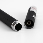 Лазерная указка, дальность 500 м, 405 нм, от батареек 2×ААА, красный луч, 15.5×1.5 см - Фото 2