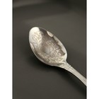 Ложка чайная «Тройка», длина 14 см, толщина 1,5 мм, художественная роспись - Фото 3