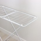 Сушилка для белья напольная складная Доляна, рабочая длина 16 м, белая - Фото 5