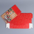 Подарочная коробка складная, новогодняя«Новогодняя почта», 20 х 15 х 8 см, Новый год 9076776 - фото 16306754