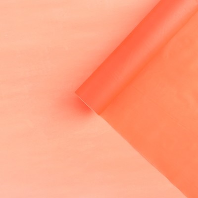 Плёнка для цветов упаковочная тишью влагостойкая «Алая», 0.6 x 8 м, 30мкм