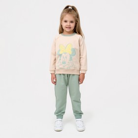 Комплект для девочки (Свитшот, брюки) «Минни Маус» DISNEY, 122 см