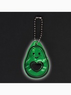 Светоотражающий элемент «Авокадо», двусторонний, 4.1×6 см, зелёный - Фото 2