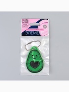 Светоотражающий элемент «Авокадо», двусторонний, 4.1×6 см, зелёный - Фото 3