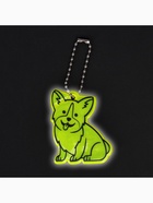 Светоотражающий элемент «Корги», двусторонний, 4.3×5.5 см, салатовый - Фото 2