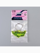 Светоотражающий элемент «Крокодил», двусторонний, 5.5?3 см, МИКС (комплект 10 шт) - фото 48832902