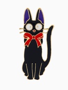 Значок «Кот» интеллигент, цветной в золоте - Фото 1