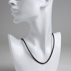 Корейская вощёная нить, 45 см, d=3 мм, коричневая - Фото 2