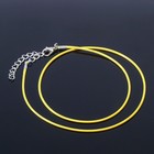 Шнурок текстильный, фасовка 100 шт. 45 см с удлинителем 5 см, МИКС - Фото 4