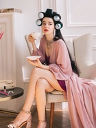 Колье «Водопад» волна, цвет белый в серебре, 25 см - Фото 10