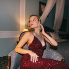 Колье «Водопад» россыпь, цвет белый в серебре, 25 см - Фото 6