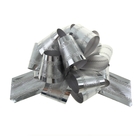 Бант-шар №5 полоска, серебро - Фото 4