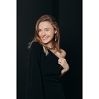 Колье «Драгоценность» прямоугольники, светло-розовое в золоте, 32 см - Фото 5