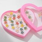 Кольцо детское «Выбражулька» цветочек пятилистник, цвет МИКС в золоте, безразмерное - фото 21735788