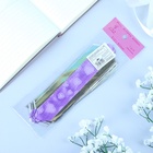 Подарочный бант - шар №5 «Воздушные сердца», фиолетовый, для упаковки подарков - Фото 5