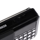 Радиоприемник Telefunken TF-1667, FM+ 87.5 МГц - 108 МГц, MP3, USB, microSD,800 мАч, чёрный - фото 9482890