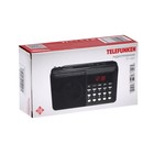 Радиоприемник Telefunken TF-1667, FM+ 87.5 МГц - 108 МГц, MP3, USB, microSD,800 мАч, чёрный - фото 9482892