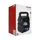 Портативная колонка Telefunken TF-PS1227B, 8Вт, 800мАч, FM, BT 5.0, microSD, USB, подсветка - фото 51322568 Портативная колонка Telefunken TF-PS1227B, 8Вт, 800мАч, FM, BT 5.0, microSD, USB, подсветка - фото 51322568