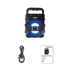 Портативная колонка Telefunken TF-PS1227B, 8Вт, 800мАч, FM, BT 5.0, microSD, USB, подсветка - фото 51322569 Портативная колонка Telefunken TF-PS1227B, 8Вт, 800мАч, FM, BT 5.0, microSD, USB, подсветка - фото 51322569