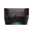 Портативная колонка Telefunken TF-PS1229B, 8Вт, 1200мАч, FM, BT 5.0, microSD, USB, подсветка - фото 9226984