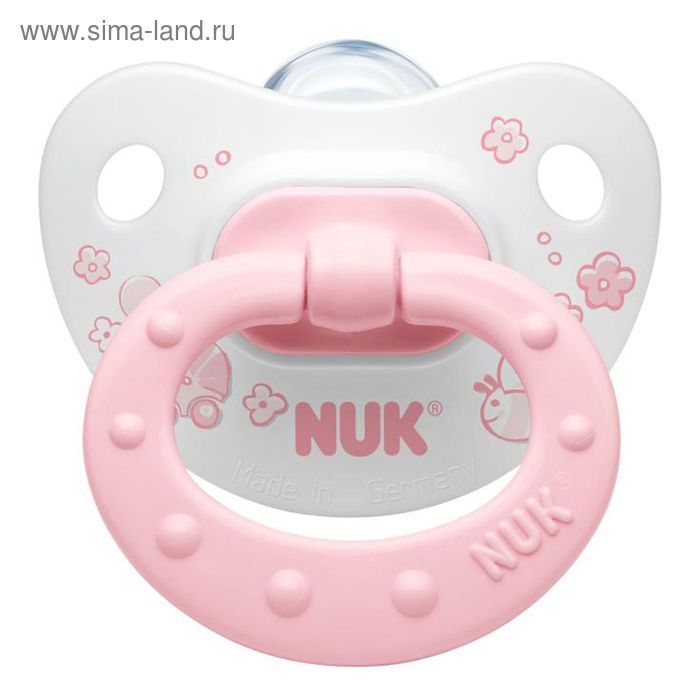 Пустышка силиконовая ортодонтическая Baby Rose, от 0 мес. - Фото 1