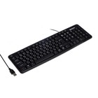 Клавиатура Defender Element HB-520, проводная, мембранная, 104 клавиш, USB, чёрная - фото 9930564