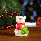 Сахарная фигурка "Мишка новогодний", 13 г - Фото 3