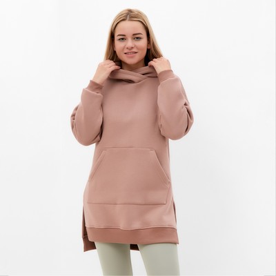 Худи женское НАЧЁС, цвет бежевый, размер 48
