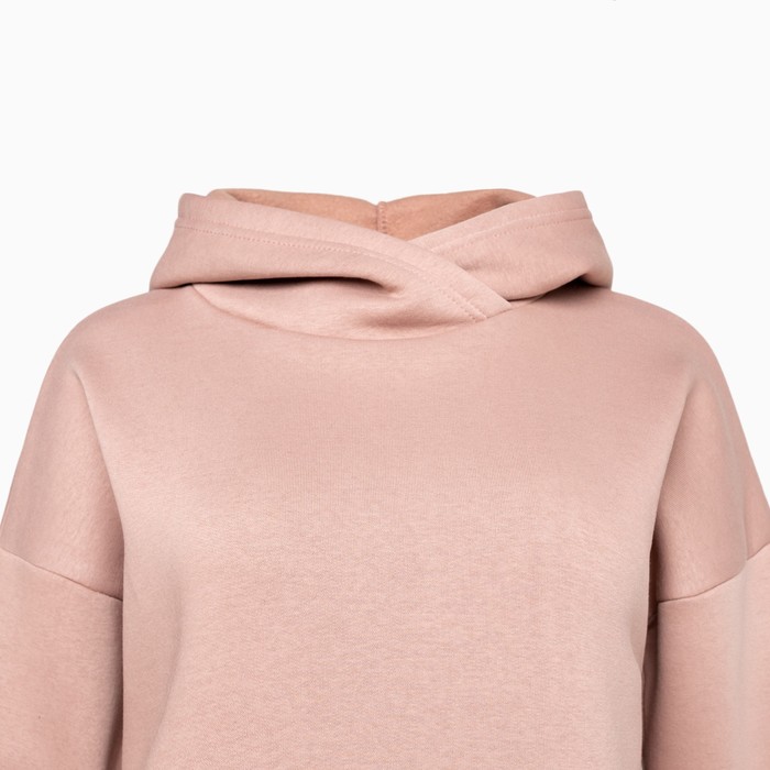 Худи женское НАЧЁС, цвет бежевый, размер 48 56254