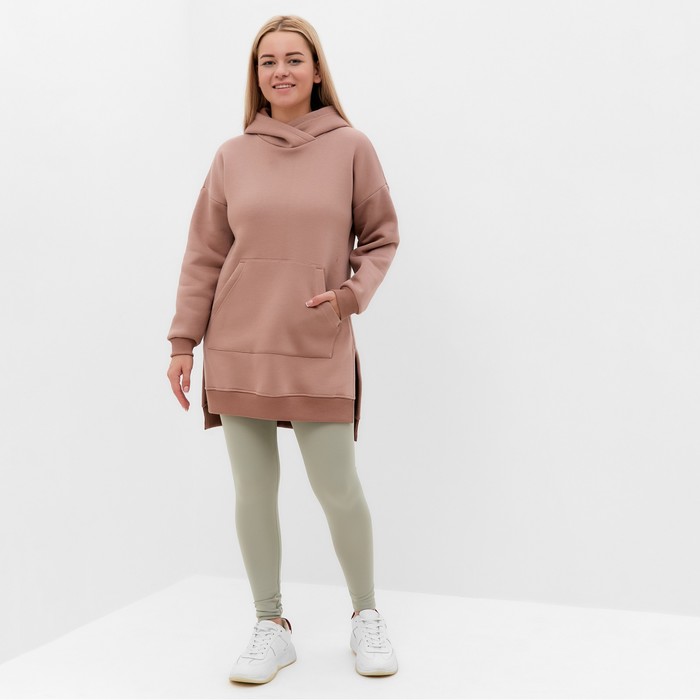 Худи женское НАЧЁС, цвет бежевый, размер 50 56255