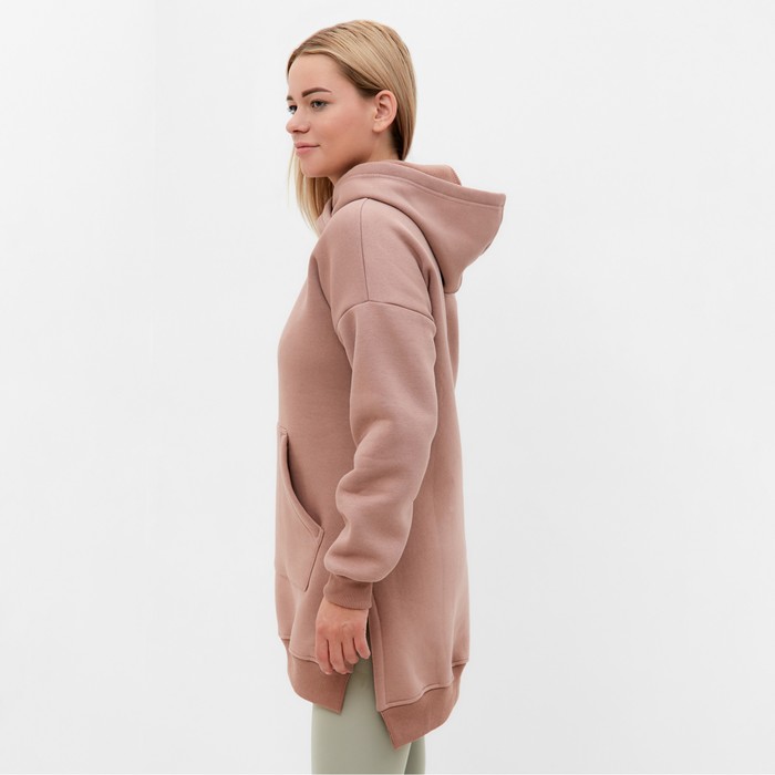 Худи женское НАЧЁС, цвет бежевый, размер 56 56258